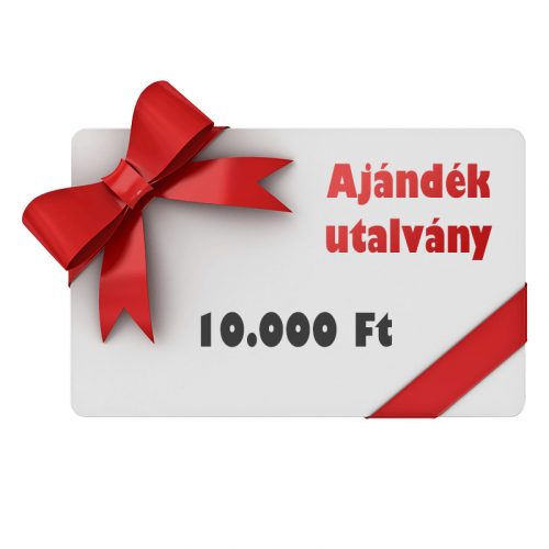 Ajándékutalvány 10.000 Ft értékben