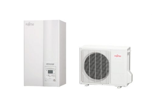 Fujitsu Waterstage Comfort WSYA080ML3 / WOYA080KLT osztott levegő-víz hőszivattyú 7.5 kW