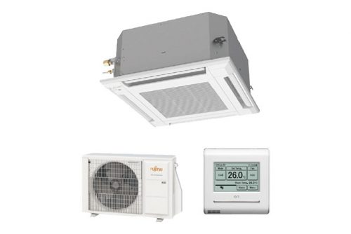 Fujitsu Standard AUXG12KVLA / AOYG12KBTB kazettás mono split klíma 3.5 kW