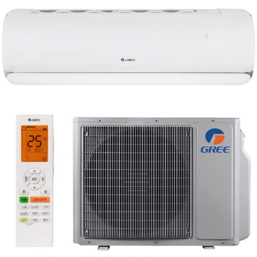 Gree G-Tech GWH12AECXD-K6DNA1A oldalfali mono split klíma 3.5 kW