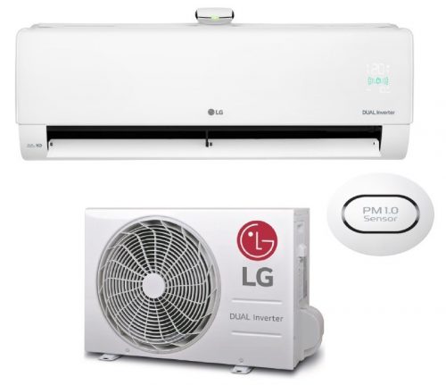 LG Dual Cool & Pure AP12RK oldalfali mono split klíma 3.5 kW