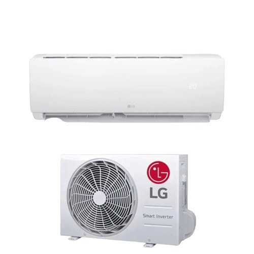 LG Dual Pro W12TE oldalfali mono split klíma 3.5 kW